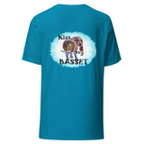 Kiss My Basset Unisex t-shirt