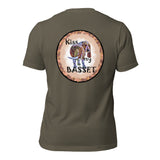 Kiss My Basset Unisex t-shirt