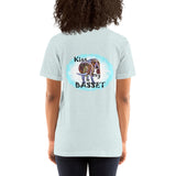 Kiss My Basset Unisex t-shirt