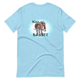Kiss My Basset Unisex t-shirt