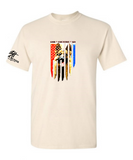 God * Country * K9, German Shepherd, t-shirt, (unisex & ladies' styles)