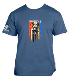 God * Country * K9, German Shepherd, t-shirt, (unisex & ladies' styles)