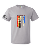 God * Country * K9, German Shepherd, t-shirt, (unisex & ladies' styles)