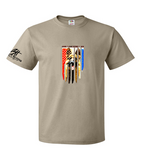 God * Country * K9, German Shepherd, t-shirt, (unisex & ladies' styles)
