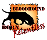 Born Relentless, Bloodhound T-Shirt (unisex & ladies' styles)