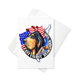 East Coast Bloodhounds Greeting card