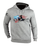 Live Free, Bloodhound Biker, Hoodie