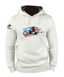 Live Free, Bloodhound Biker, Hoodie