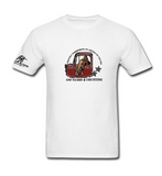Hounds in Old Truck, T-shirt, (unisex & ladies' styles)
