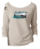 Jeremiah, Ladies cut-away neckline sweatshirt