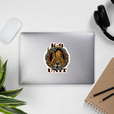 Bloodhound Detective, K-9 Unit, Bubble-free Vinyl Stickers