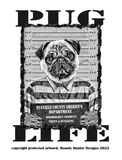 Pug Life, Short-Sleeve Unisex T-Shirt