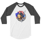 East Coast Bloodhounds, 3/4 sleeve raglan shirt