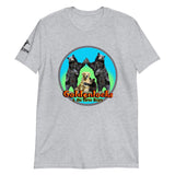 Golden Retriever, Goldenlocks & the Three Bears Short-Sleeve Unisex T-Shirt