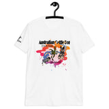 Australian Cattle Dog Velociraptor Short-Sleeve Unisex T-Shirt