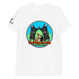 Golden Retriever, Goldenlocks & the Three Bears Short-Sleeve Unisex T-Shirt