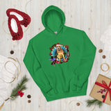 Bloodhound Merry Christmas & Good Luck, Unisex Hoodie