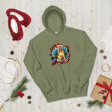 Bloodhound Merry Christmas & Good Luck, Unisex Hoodie