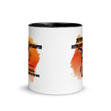 Australian Cattle Dog Velociraptor Mug with Color Inside