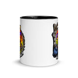 Dark Trail Redbones Mug with Color Inside