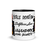German Shepherd Mug with Color Inside