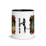 Redbone Coonhound Mug with Color Inside