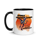 Australian Cattle Dog Velociraptor Mug with Color Inside