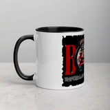 Boxing Boxer Black Label Mug with Color Inside