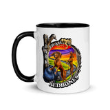 Dark Trail Redbones Mug with Color Inside