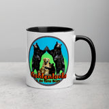 Golden Retriever, Goldenlocks & the Three Bears Mug with Color Inside