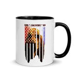 God Country K-9 Bloodhound Mug with Color Inside