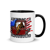 Bloodhound Mug with Color Inside