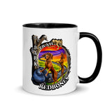 Dark Trail Redbones Mug with Color Inside