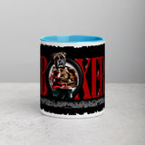 Boxing Boxer Black Label Mug with Color Inside