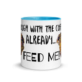 Terrier FEED ME Mug with Color Inside