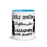 German Shepherd Mug with Color Inside