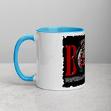 Boxing Boxer Black Label Mug with Color Inside