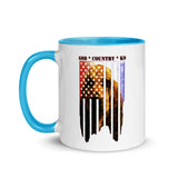 God Country K-9 Bloodhound Mug with Color Inside