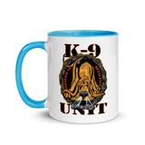 Bloodhound Detective, K-9 Unit Mug with Color Inside