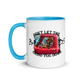 Bloodhound Don't Let the Bas++rds Grind You Down Mug with Color Inside