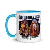 Teoc Bloodhounds Cooper & Judge Mug with Color Inside