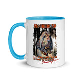 Bloodhound Hide N Seek Champion Mug with Color Inside