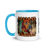 Redbone Coonhound Mug with Color Inside