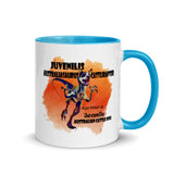 Australian Cattle Dog Velociraptor Mug with Color Inside