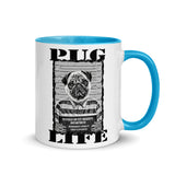 Pug Life Mug with Color Inside