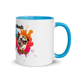 Bulldog Guide Mug with Color Inside