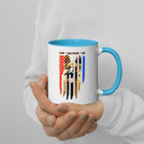 God Country K-9 German Shepherd Mug with Color Inside