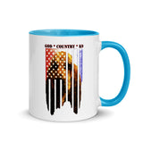 God Country K-9 Bloodhound Mug with Color Inside