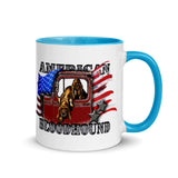 Bloodhound Mug with Color Inside