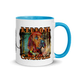Redbone Coonhound Mug with Color Inside